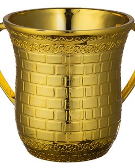 נטלה פלסטיק מהודרת צבע זהב 13 ס"מ